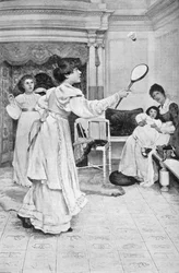 Paletka i lotka, 1906