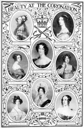 Piękność na koronacji, 1837, 1901