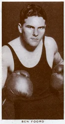 Ben Foord, bokser z RPA, 1938