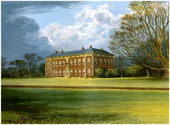 Beningbrough Hall, Yorkshire, dom rodziny Dawnay, ok. 1880
