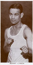 Benny Lynch, szkocki bokser, 1938