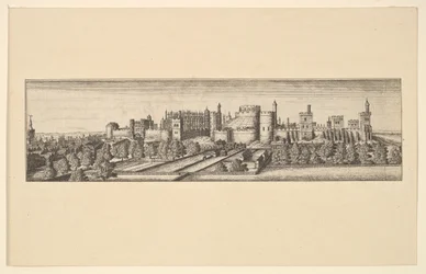 Berkshire, z zamkiem Windsor, po 1666 r.