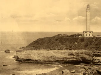 Biarritz - Le Phare, Latarnia morska, ok. 1930.