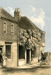 Miejsce urodzenia dr Wattsa, ok. 1861 r.