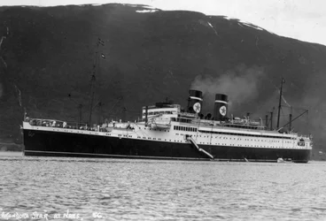 Statek wycieczkowy Blue Star Line SS Arandora Star, Norwegia, c1927-c1939