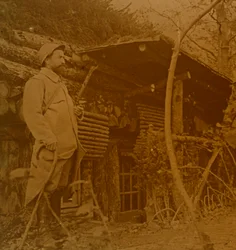 Bois dHaumont, północna Francja, c1914-c1918