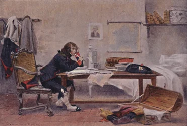 Bonaparte w Auxonne, 1788, 1896.