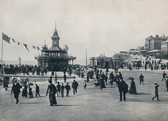 Bournemouth – podejście do molo, 1895