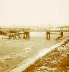 Most w Poperinge, Flandria, Belgia, c1914-c1918