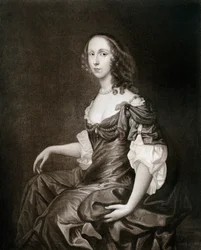 Bridget Cromwell, najstarsza córka Olivera Cromwella, XVII wiek, 1899