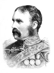 Generał brygady H. F. Brooke, ok. 1880 r.