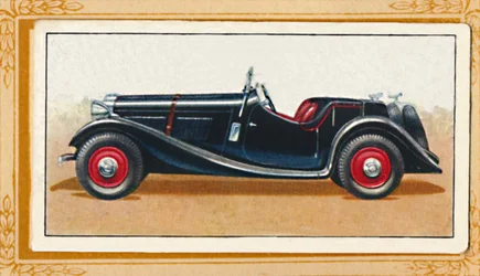 Dwumiejscowy sportowy łosoś brytyjski 20-90, c1936