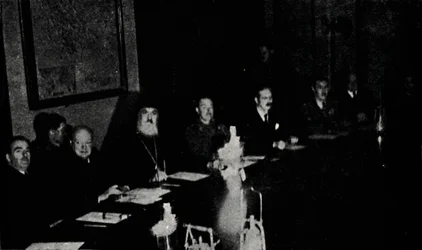 Konferencja ministrów Wielkiej Brytanii i Grecji w Atenach, Boże Narodzenie 1944, 1945.