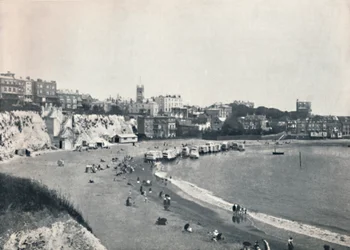Broadstairs – Widok ogólny z klifów, 1895