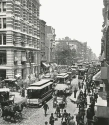 Broadway, Nowy Jork, USA, 1895.