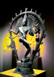Brązowa figura Śiwy, Tamil Nadu, Indie, 950