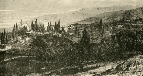 Broussa, starożytna stolica Turcji, 1890.