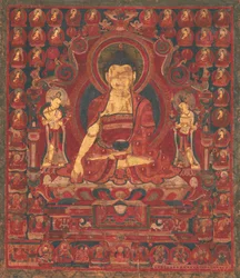 Budda Siakjamuni jako Pan Munów, połowa XVII wieku.