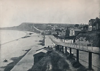 Budleigh Salterton – Widok ogólny na dolinę, 1895