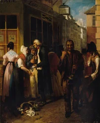 Biuro Królewskiej Loterii w ramach Restauracji, 1820 r.