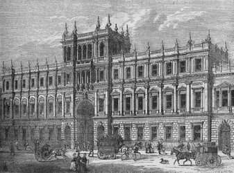 Burlington House, Westminster, Londyn, 1875 1878
