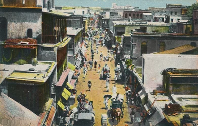 Burra Bazar, Kalkuta, 1905.