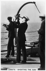 Kadeci strzelający do słońca, Royal Navy College, 1937