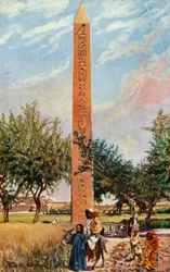 Kair: Obelisk Eliopolis, c1918-c1939.