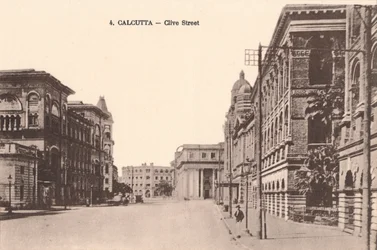 Kalkuta - Clive Street, ok. 1900