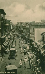 Kalkuta. Bazar Burry, 1910.