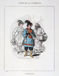 Cantinieres, Komuna Paryska, 1871.