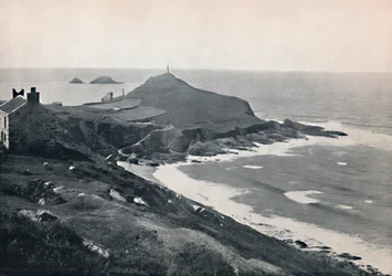 Cape Cornwall - Samotne miejsce, 1895