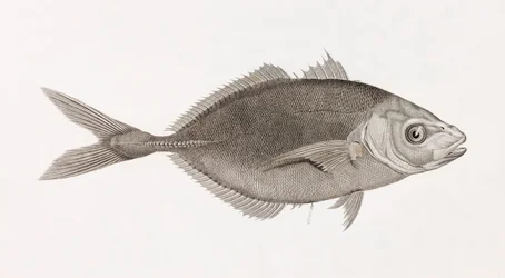 Caranx Lune, zbliżenie