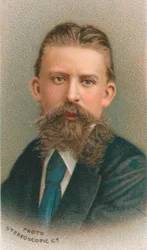 Carl Rosa 1842-1889, urodzony w Niemczech impresario muzyczny, 1911