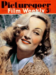Carole Lombard 1908-1942, amerykańska aktorka, 1940