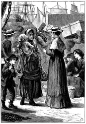 Caroline Chisholm, Przyjaciółka Emigrantów, Sydney, Australia, c1845