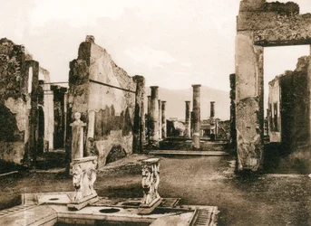 Dom Cornelio Rufo, Pompeje, Włochy, ok. 1900