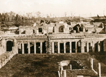 Dom Diomede, Pompeje, Włochy, ok. 1900