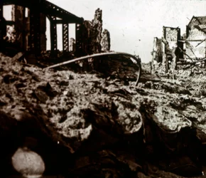 Kasyno, Nieuwpoort, Flandria, Belgia, c1914-c1918