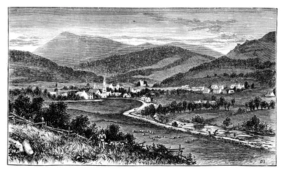 Castleton of Braemar, Szkocja, ok. 1888 r.