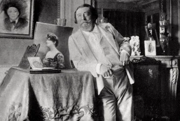 Catulle Mendes, francuski poeta i literat, 1906