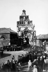 Obchody 500. rocznicy bitwy pod Kulikowem, Rosja, 1880