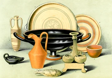 Sztuka ceramiczna, starożytna greka, cypryjska i etruska