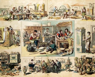 Przemysł ceramiczny, ok.1870