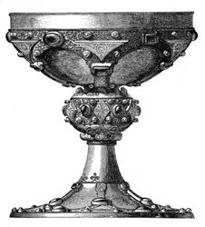 Kielich, podobno z Saint-Remy, 1870