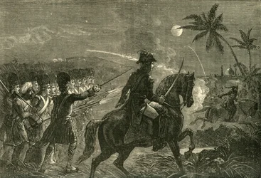 Szarża górali pod Seringapatam, 1799, 1890.