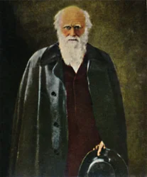 Karola Darwina 1809-1882. - Obraz Colliera, 1934.