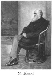 Karol Darwin, angielski przyrodnik, 1883