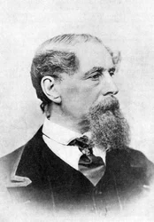 Charles Dickens, autor angielski, c1850-1870