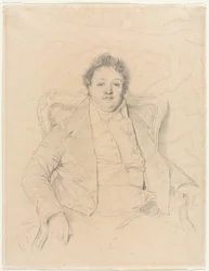 Charles Thévenin, według Ingresa, 1800.